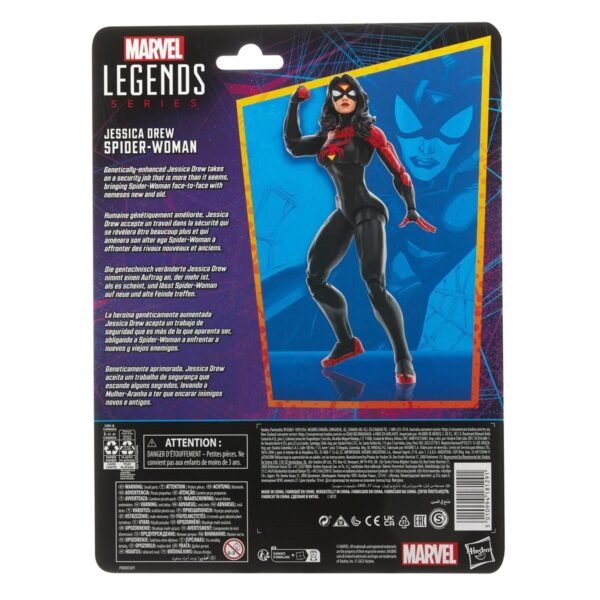 Spider-Man Retro Marvel Legends Jessica Drew 6-inch - Image 11