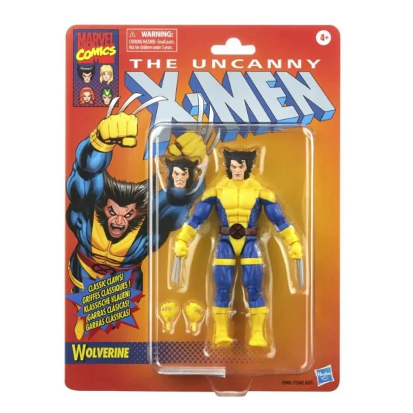 The Uncanny X-Men Marvel Legends Retro Collection Wolverine