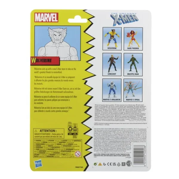 The Uncanny X-Men Marvel Legends Retro Collection Wolverine - Image 4