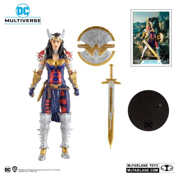 Wonder Woman Designed by Todd Mcfarlane | DC Multiverse | 7 inch - Image 2