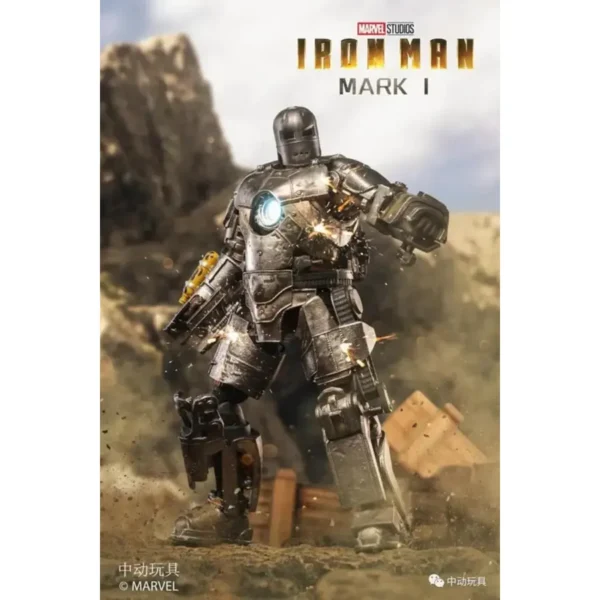 ZD Toys Iron Man Mark I Action Figure ( No Light Up Function ) - Image 2