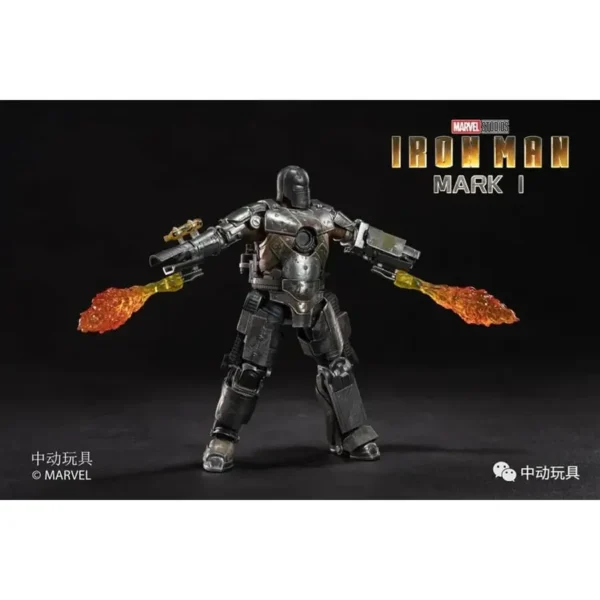 ZD Toys Iron Man Mark I Action Figure ( No Light Up Function ) - Image 4