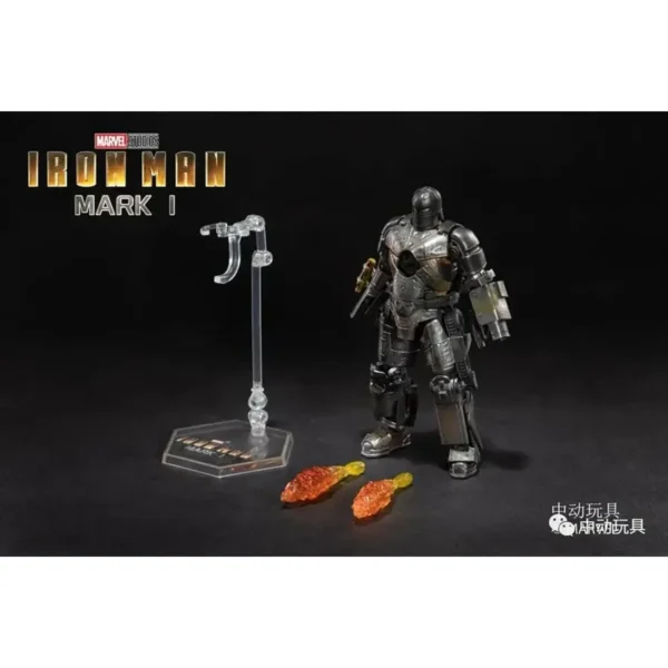 ZD Toys Iron Man Mark I Action Figure ( No Light Up Function ) - Image 5