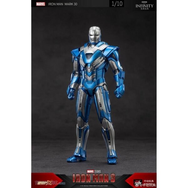 ZD Toys Ironman Blue Steel MK30 - Image 6
