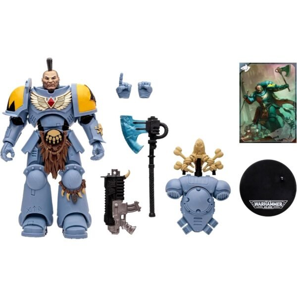 McFarlane Toys - Warhammer 40,000 Space Wolves Wolf Guard | No Box - Image 3